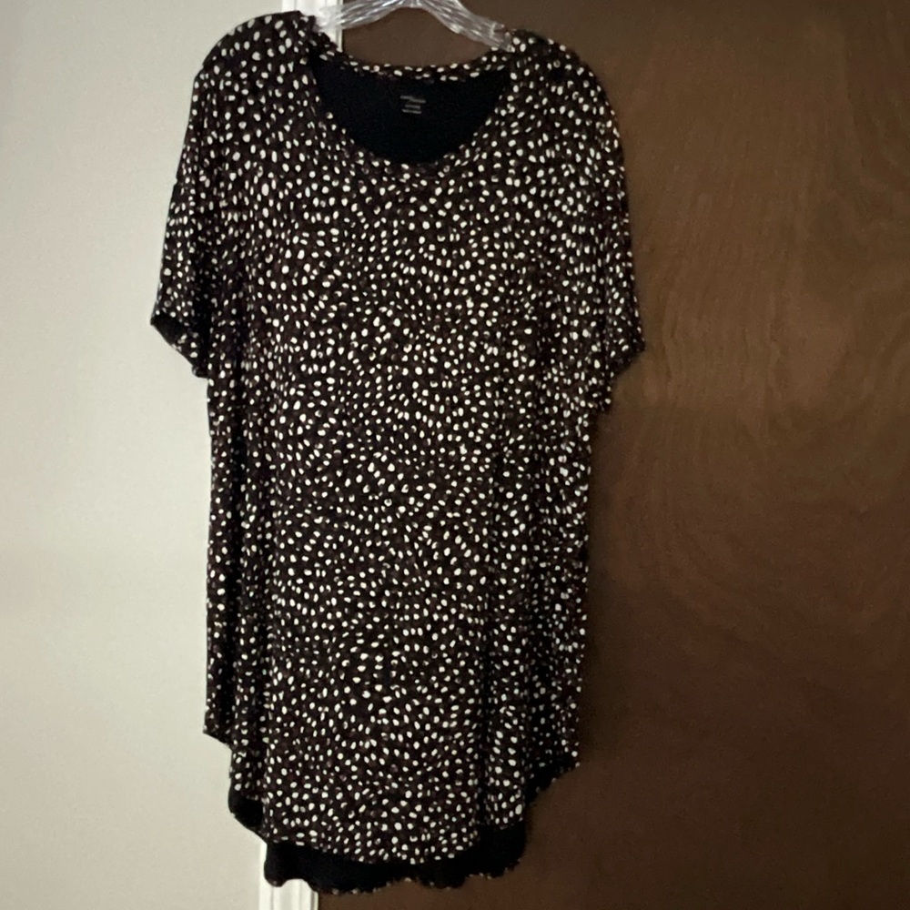 LAST CHANCE…Daily Ritual Women's Short-Sleeve Crewneck Tunic